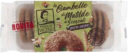 MATILDE VICENZI LE CIAMBELLE DI MATILDE AI 5 CEREALI E RISO NERO