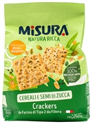 MISURA NATURA RICCA CRACKER CEREALI E SEMI DI SUCCA