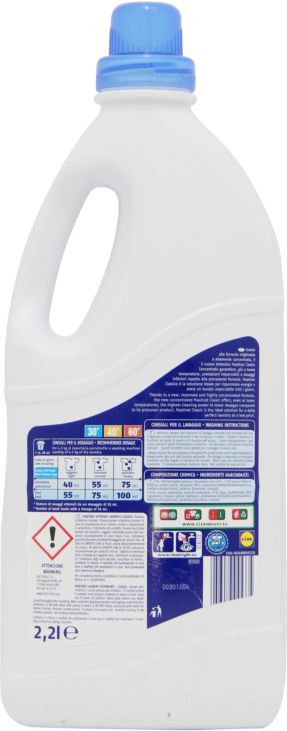 MAXI TRAT DETERGENTE LIQUIDO CLASSICO