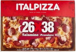 ITALPIZZA 26X38 SALAMINO & PROVOLONE