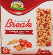 MANUSOL (MD) Break Barrette di cereali con mirtilli