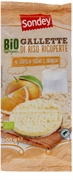 SONDEY (LIDL) Bio Organic - Gallette Bio di Riso Ricoperte al Gusto di Yogurt e Arancia