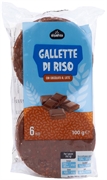 VIVARICE (EUROSPIN) Gallette di riso con cioccolato al latte
