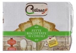 CERTOSSA (LIDL) FETTE BISCOTTATE AI CEREALI