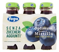 YOGA Optimum preziosa al mirtillo con uva e mela senza zuccheri aggiunti