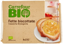 CARREFOUR BIO FETTE BISCOTTATE CLASSICHE BIOLOGICHE