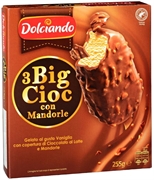 DOLCIANDO (EUROSPIN) GELATO BIG CIOC CON MANDORLE 3 PEZZI