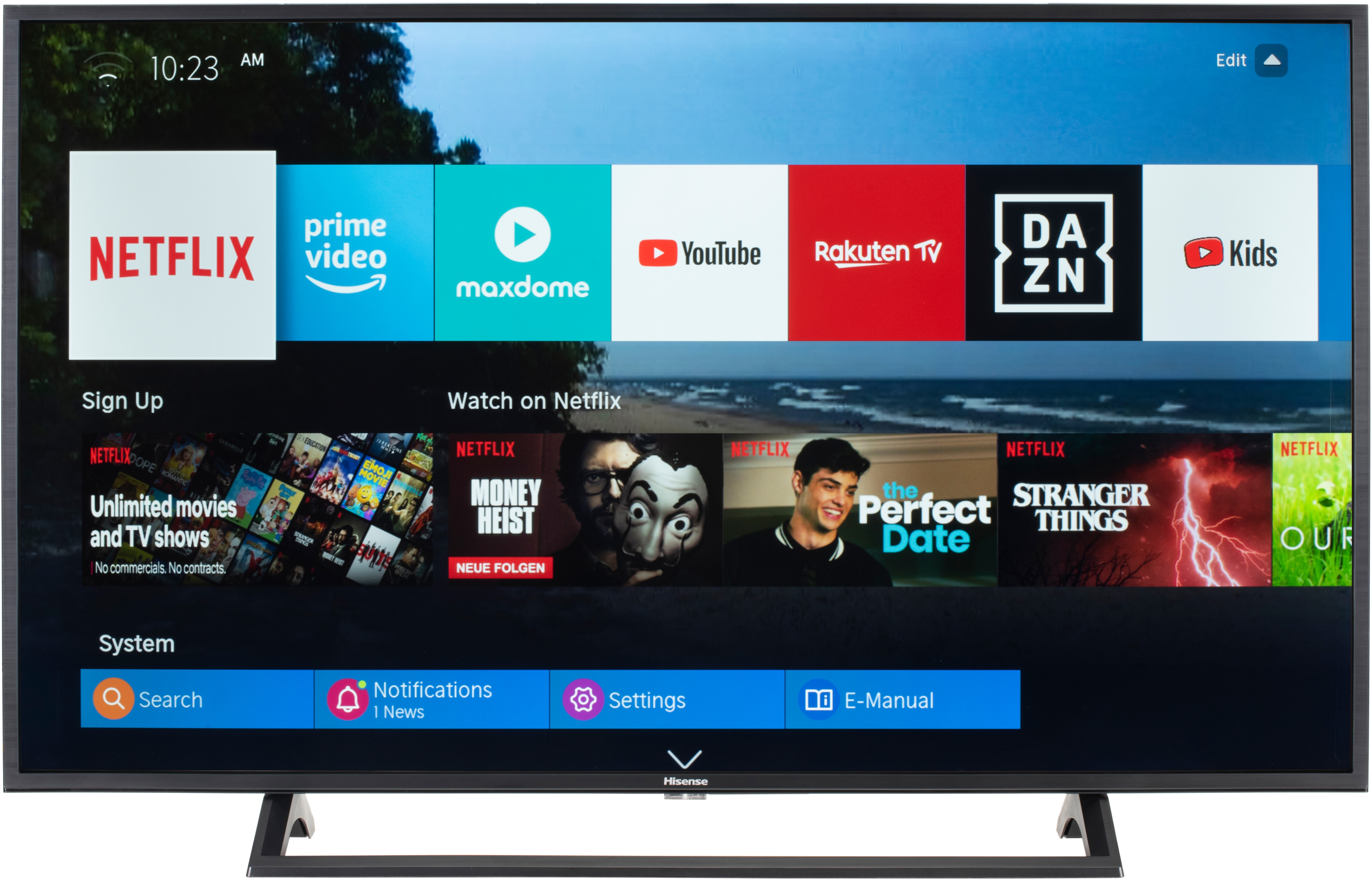 HISENSE H43B7320