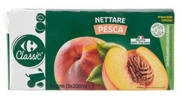 CARREFOUR CLASSIC Nettare pesca