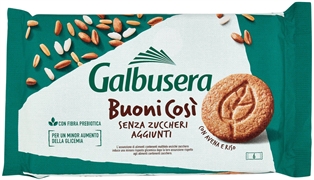 GALBUSERA BUONICOSÌ SENZA ZUCCHERI AGGIUNTI AI 4 CEREALI E RICCO DI FIBRA