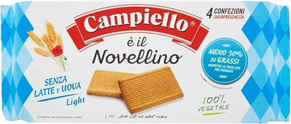CAMPIELLO È IL NOVELLINO SENZA LATTE E UOVA LIGHT