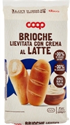 COOP Brioche lievitatata con crema al latte