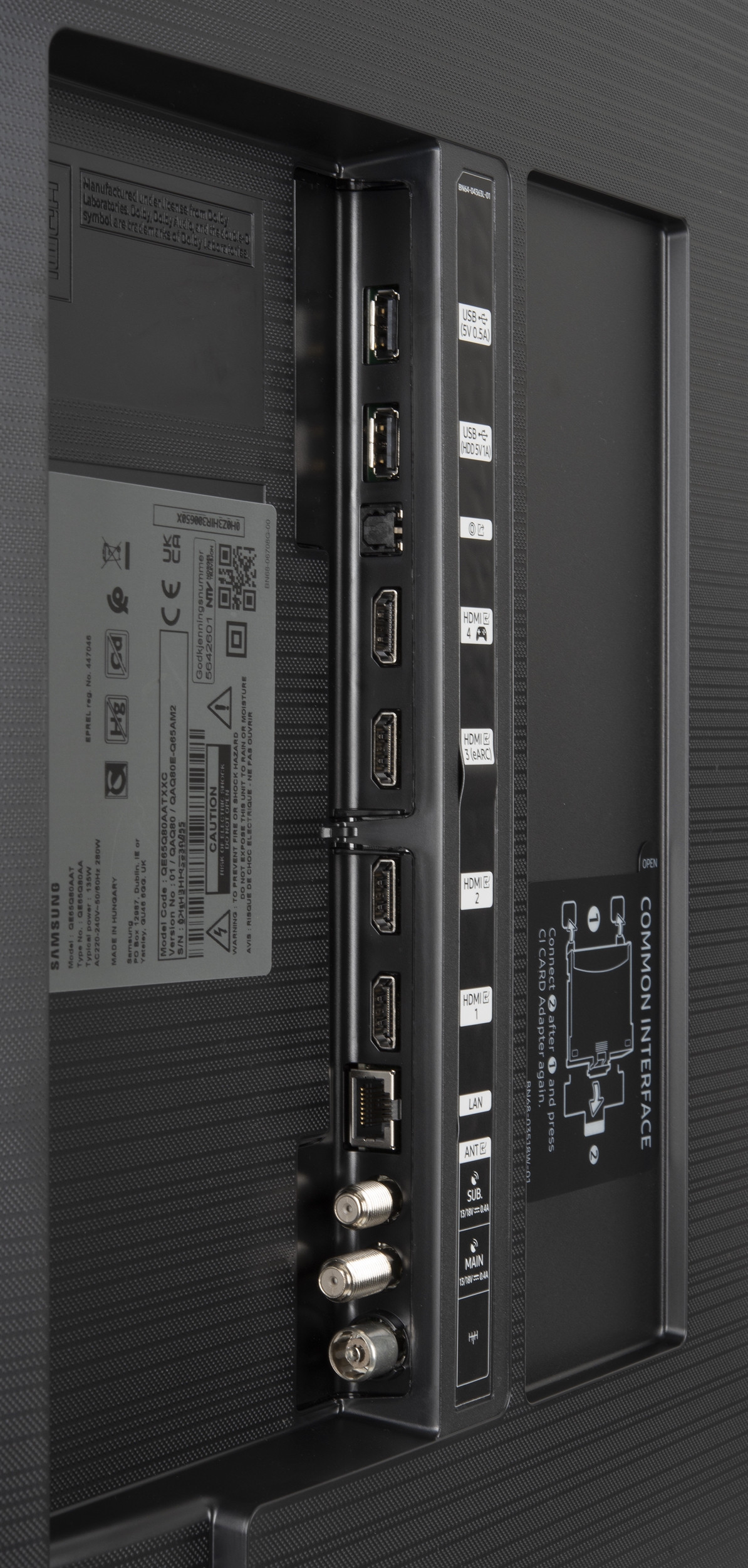 SAMSUNG QE65Q80AATXZT