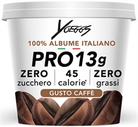 YOEGGS PRO 13G ZERO LATTE ZERO COLESTEROLO, GUSTO CAFFÈ