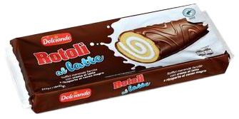 DOLCIANDO (EUROSPIN) Rotolì con crema al latte