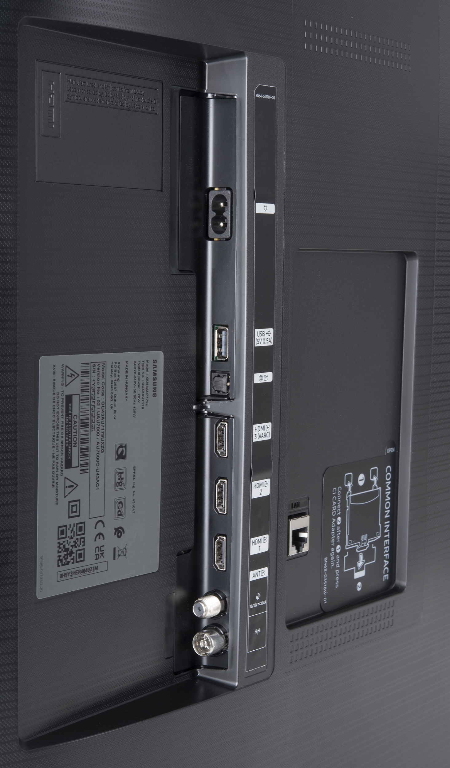 SAMSUNG UE43AU7170UXZT