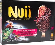 NUII ICE CREAM ADVENTURE, CIOCCOLATO FONDENTE E MIRTILLI DEI PAESI NORDICI