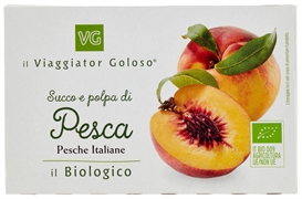 IL VIAGGIATOR GOLOSO SUCCO E POLPA DI PESCA ITALIANA BIO