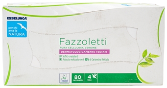 ESSELUNGA PER CHI AMA LA NATURA FAZZOLETTI PURA CELLULOSA VERGINE