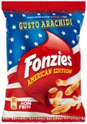 FONZIES American edition Croccantini di mais gusto arachidi