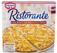 CAMEO Ristorante pizza bianca con prosciutto e patate