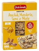 DOLCIANDO (EUROSPIN) Arachidi, mandorle, semi e miele