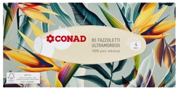 CONAD Fazzoletti Veline Ultramorbidi