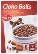 SELEX CIOKO BALLS PALLINE DI CEREALI AL CIOCCOLATO FONDENTE