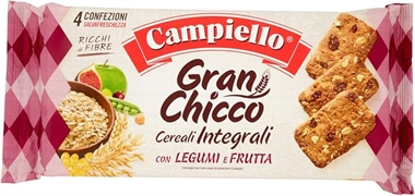 CAMPIELLO GRAN CHICCO CEREALI INTEGRALI CON LEGUMI E FRUTTA