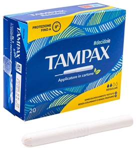 TAMPAX BLUE BOX