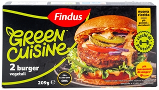FINDUS GREEN CUISINE 2 BURGER VEGETALI