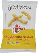 IPER Gli Sfiziosi Croccantini di Mais Gusto Formaggio
