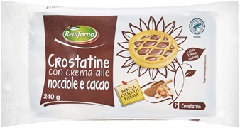 REALFORNO (LIDL) Crostatine farcite con crema al cacao