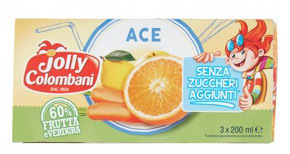 JOLLY COLOMBANI ACE SENZA ZUCCHERI AGGIUNTI
