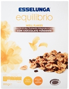 ESSELUNGA Equilibrio Well flakes cioccolato fondente
