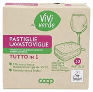 COOP VIVI VERDE PASTIGLIE LAVASTOVIGLIE TUTTO IN 1