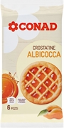 CONAD CROSTATINE ALBICOCCA
