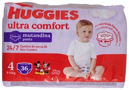 HUGGIES ULTRA COMFORT MUTANDINA