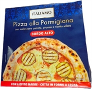 ITALIAMO (LIDL) PIZZA ALLA PARMIGIANA CON MELANZANE PREFRITTE, PROVOLA E RICOTTA SALATA