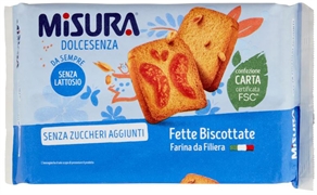 MISURA DOLCESENZA FETTE BISCOTTATE