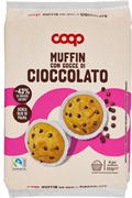 COOP MUFFIN CON GOCCE DI CIOCCOLATO