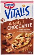 CAMEO VITALIS IL MÜESLI CROCCANTE CON CIOCCOLATO FONDENTE E AL LATTE
