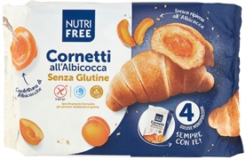 NUTRIFREE CORNETTI ALL'ALBICOCCA SENZA GLUTINE