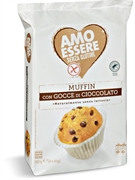 AMO ESSERE (EUROSPIN) MUFFIN CON GOCCE DI CIOCCOLATO SENZA GLUTINE