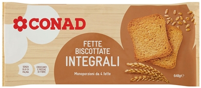 CONAD FETTE BISCOTTATE INTEGRALI