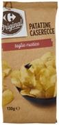 CARREFOUR ORIGINAL Patatine Caserecce taglio rustico