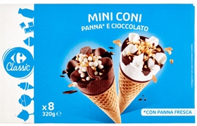 CARREFOUR CLASSIC MINI CONI PANNA