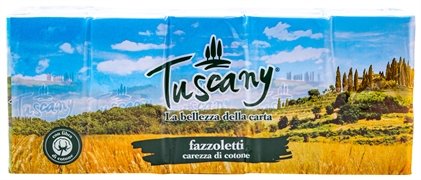 TUSCANY FAZZOLETTI CAREZZA DI COTONE