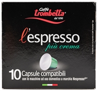 CAFFÈ TROMBETTA L'ESPRESSO PIÚ CREMA