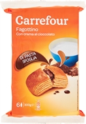 CARREFOUR FAGOTTINO CON CREMA AL CIOCCOLATO